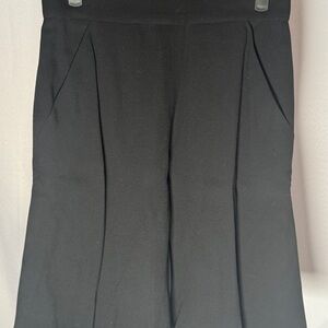 CHANEL Black Pleated Skirt